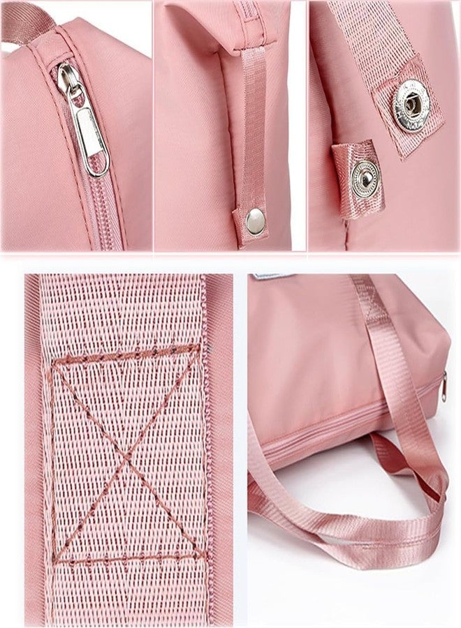 Flywind New Travel Duffle Bag, High Capacity Foldable Travel Duffel Bag Carry on Bag Gym Bag for Men and Women. (Light Blue) - Image 3